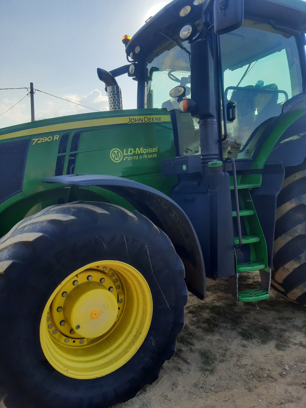 Traktor typu John Deere 7290R, Gebrauchtmaschine v Frauenstein (Obrázek 3)