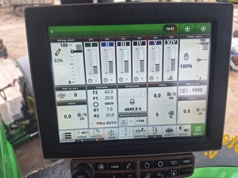 Traktor des Typs John Deere 7310R Autopower IVT 4600 ( 10" ) Monitor. Auto Steer ready. 900-dæk. Hitch krog. Front lift., Gebrauchtmaschine in Kolding (Bild 4)