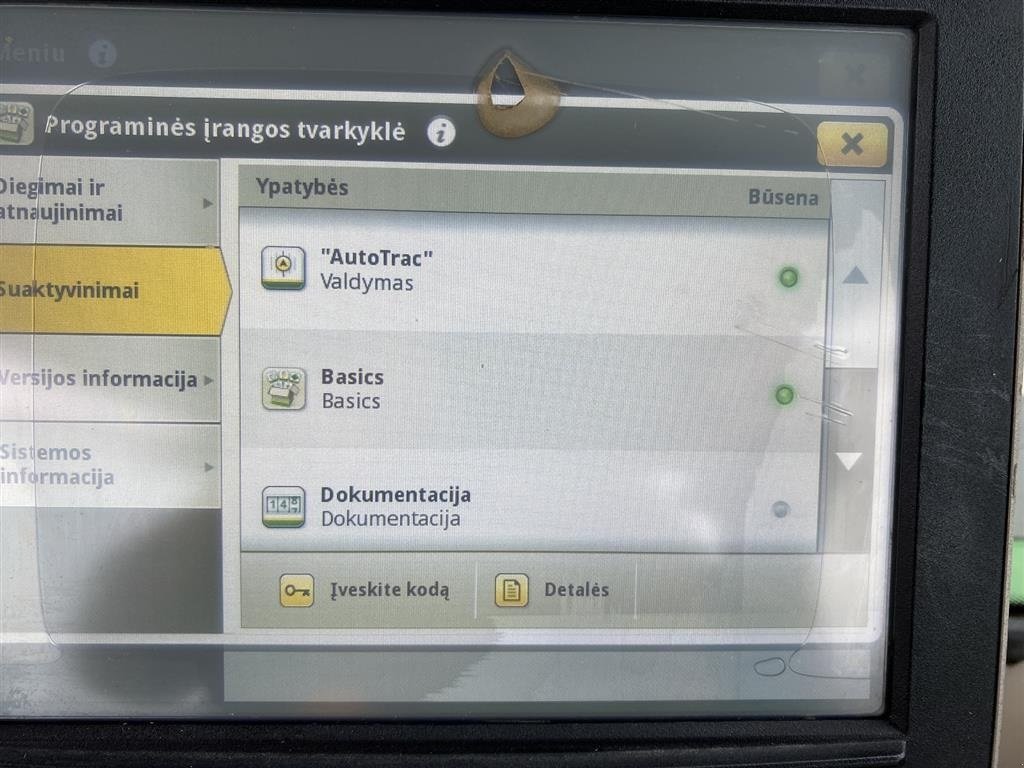 Traktor του τύπου John Deere 7310R RESERVERET!!! GPS. Auto steer aktiveret. 10" 4600 skærm. Flere på lager. Ring til Ulrik 0045-40255544, Gebrauchtmaschine σε Kolding (Φωτογραφία 8)