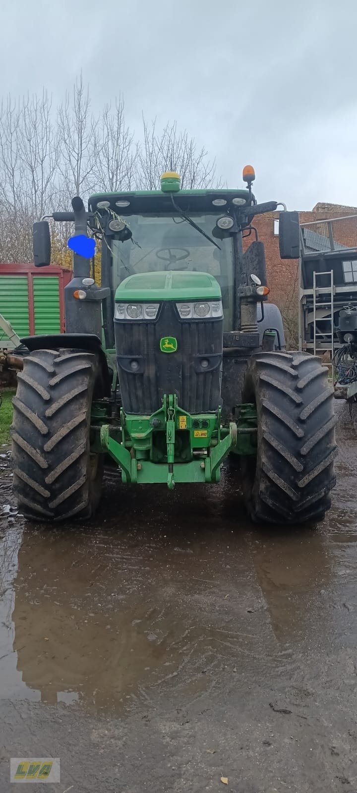 Traktor van het type John Deere 7310R, Gebrauchtmaschine in Schenkenberg (Foto 10)