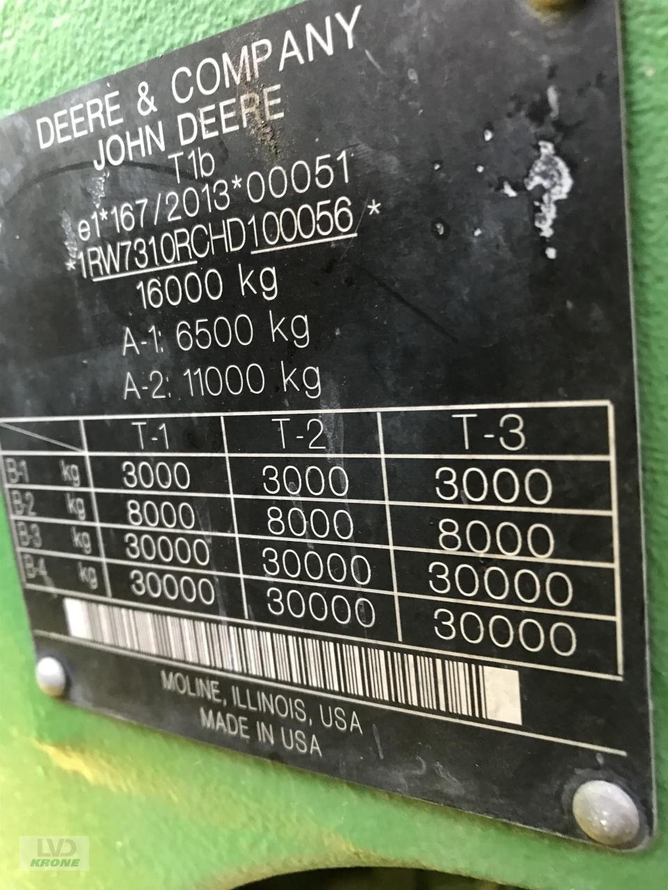 Traktor za tip John Deere 7310R, Gebrauchtmaschine u Alt-Mölln (Slika 12)