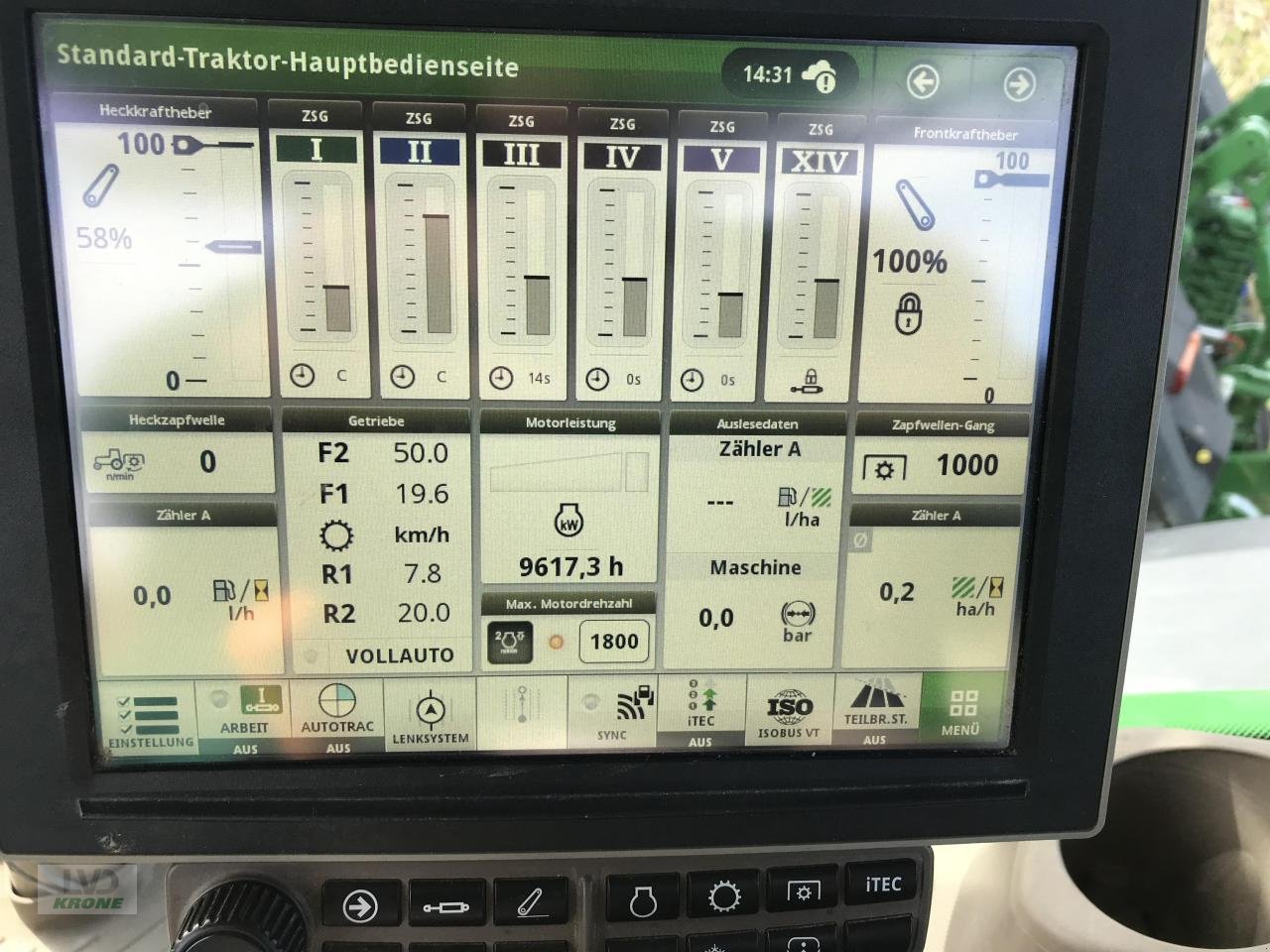 Traktor от тип John Deere 7310R, Gebrauchtmaschine в Alt-Mölln (Снимка 11)