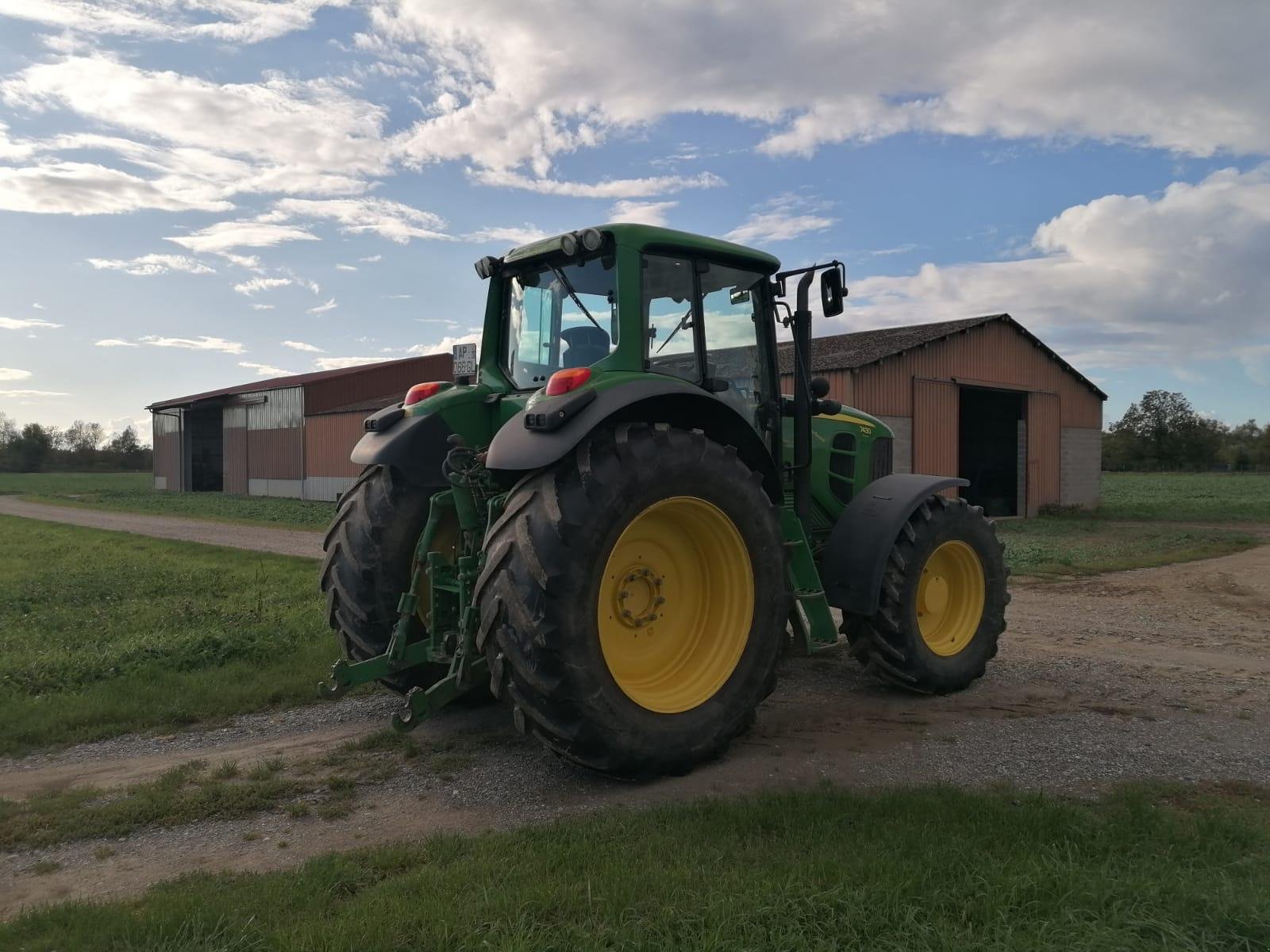 Traktor Türe ait John Deere 7430 Premium, Gebrauchtmaschine içinde Achern (resim 2)