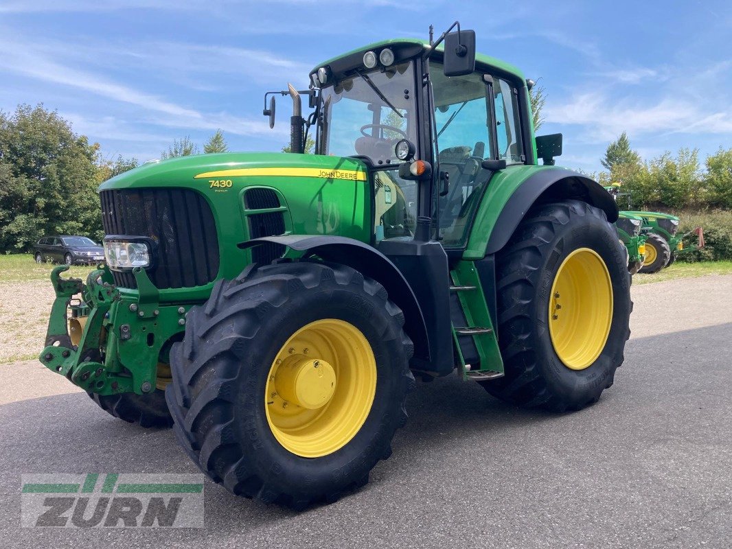 Traktor des Typs John Deere 7430 Premium, Gebrauchtmaschine in Holzgünz - Schwaighausen (Bild 1)