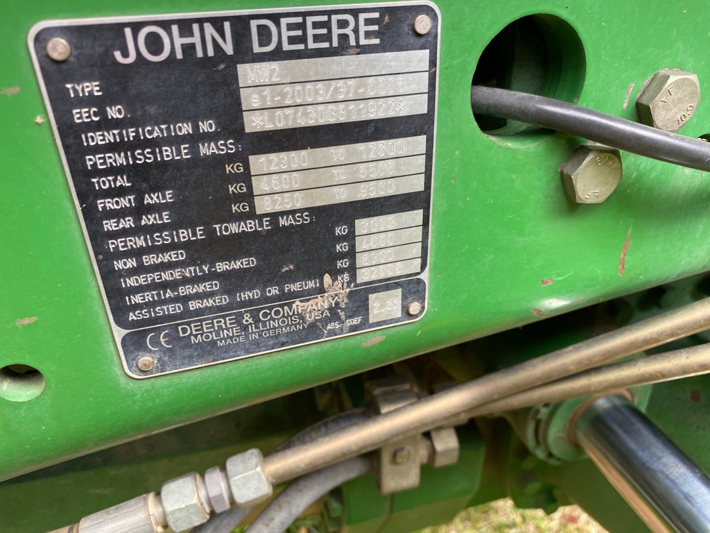 Traktor typu John Deere 7430 PREMIUM, Gebrauchtmaschine v PIERRE BUFFIERE (Obrázok 11)