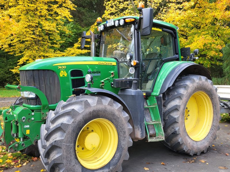 Traktor Türe ait John Deere 7430 Premium, Gebrauchtmaschine içinde Dahlem (resim 1)