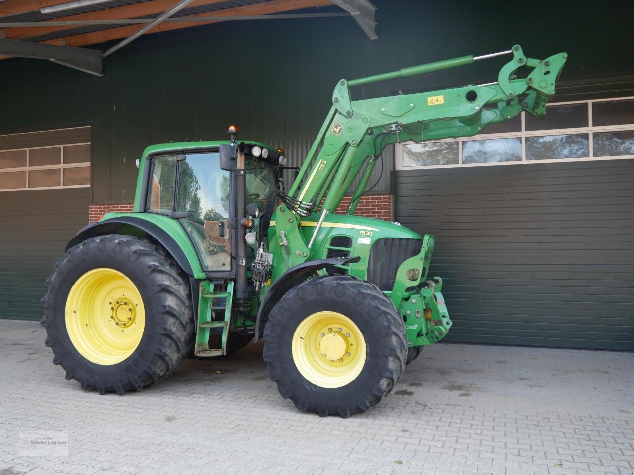 Traktor typu John Deere 7530 AP Frontlader FZW, Gebrauchtmaschine v Borken (Obrázek 1)