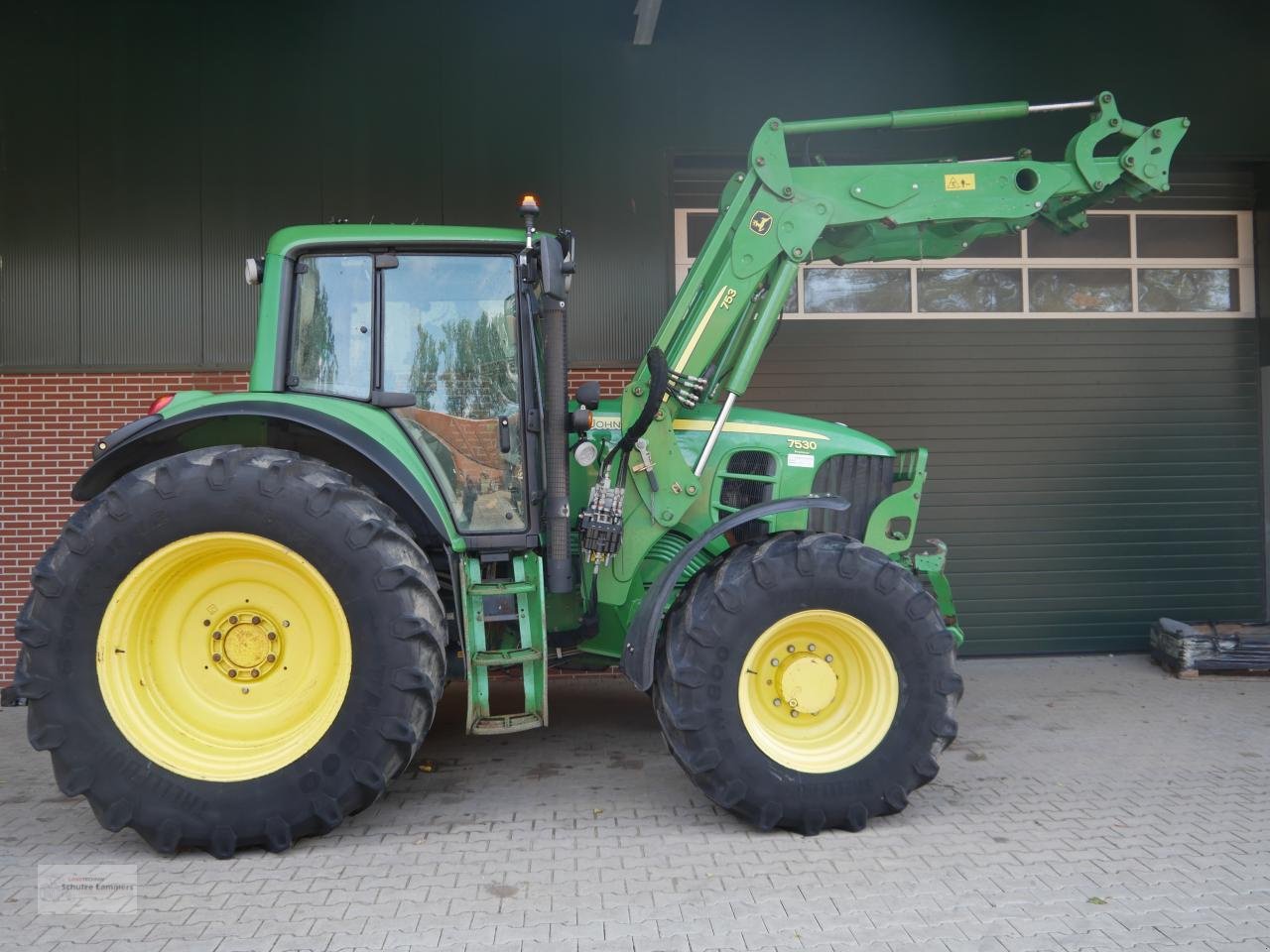 Traktor typu John Deere 7530 AP Frontlader FZW, Gebrauchtmaschine w Borken (Zdjęcie 4)