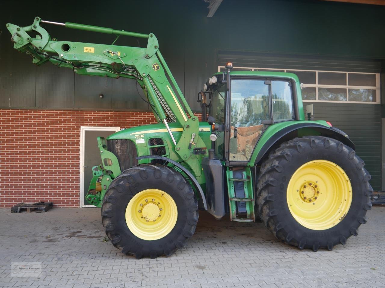 Traktor typu John Deere 7530 AP Frontlader FZW, Gebrauchtmaschine v Borken (Obrázek 5)