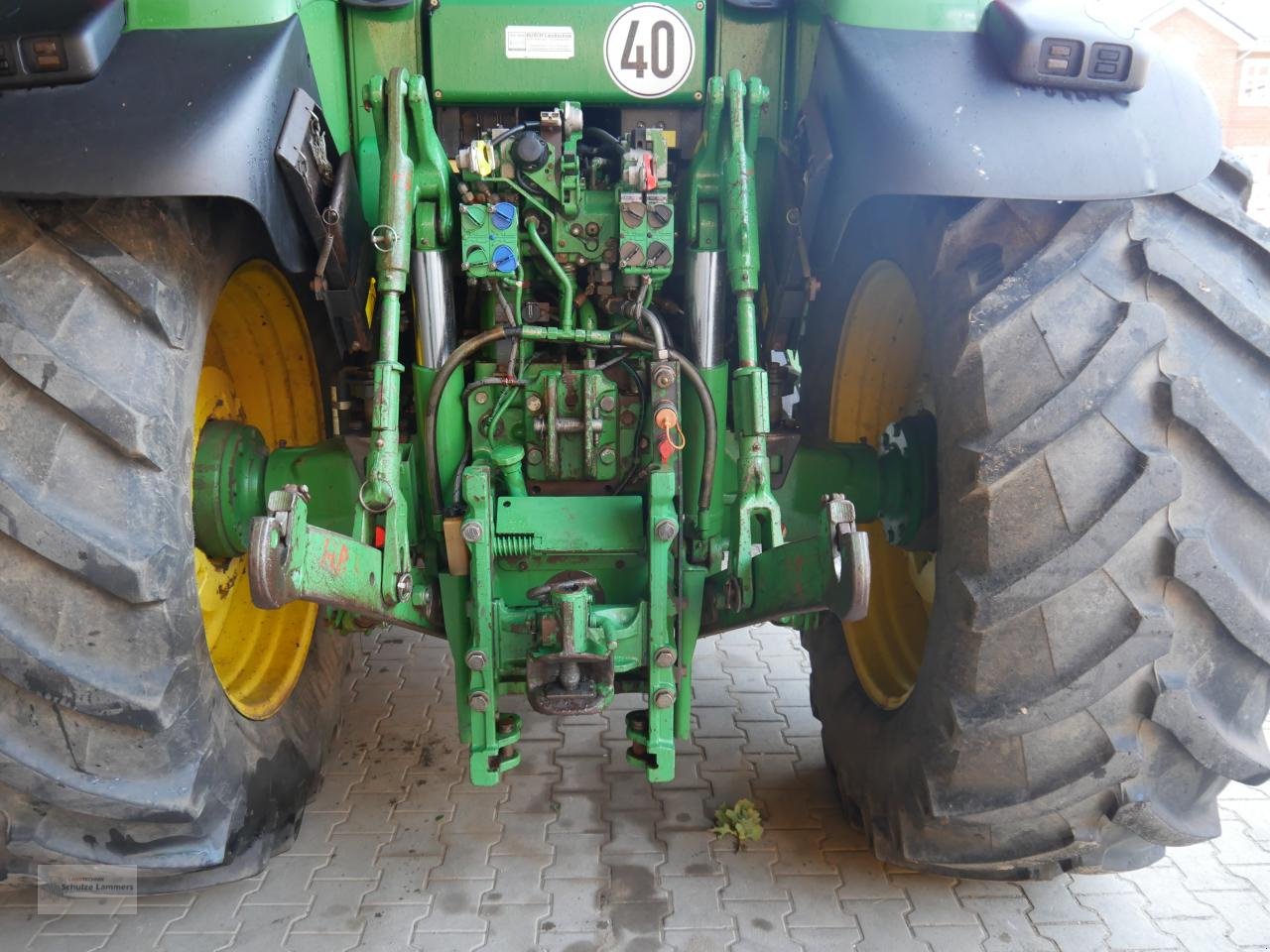 Traktor typu John Deere 7530 AP Frontlader FZW, Gebrauchtmaschine w Borken (Zdjęcie 8)