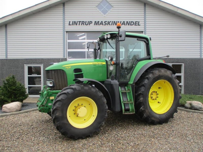 Traktor a típus John Deere 7530 AutoPower, TLS, GPS klar og frontlift, Gebrauchtmaschine ekkor: Lintrup (Kép 1)