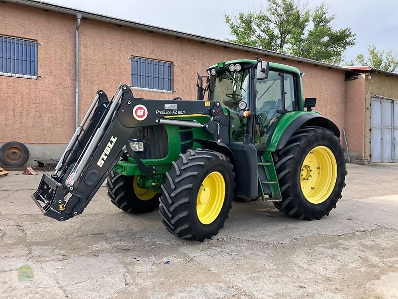 Traktor van het type John Deere 7530 Premium mit neuwertigen Stoll Frontlader, Gebrauchtmaschine in Salsitz (Foto 3)