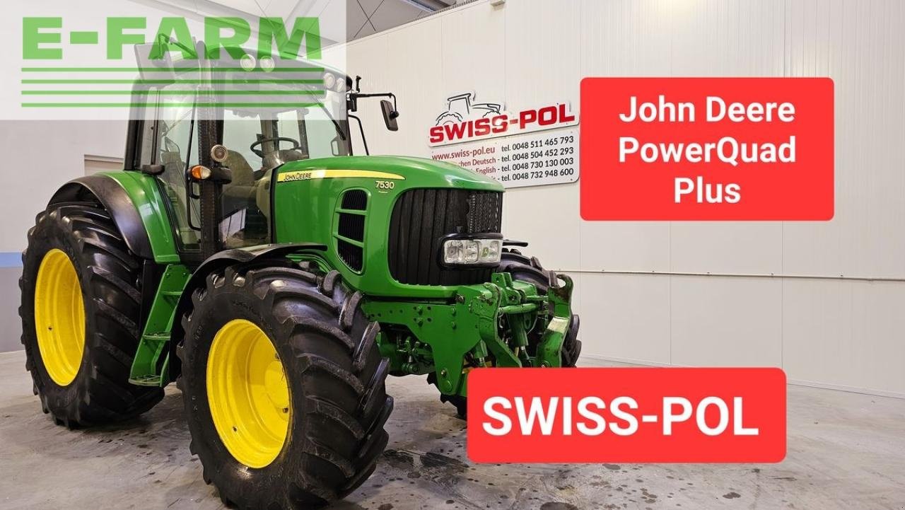 Traktor typu John Deere 7530 premium tls, Gebrauchtmaschine v MORDY (Obrázek 1)