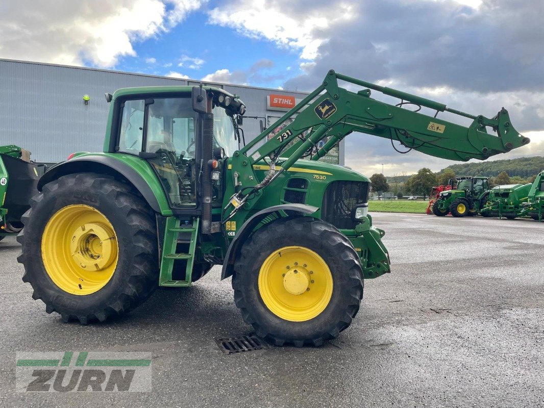 Traktor typu John Deere 7530 Premium, Gebrauchtmaschine w Schöntal-Westernhausen (Zdjęcie 2)