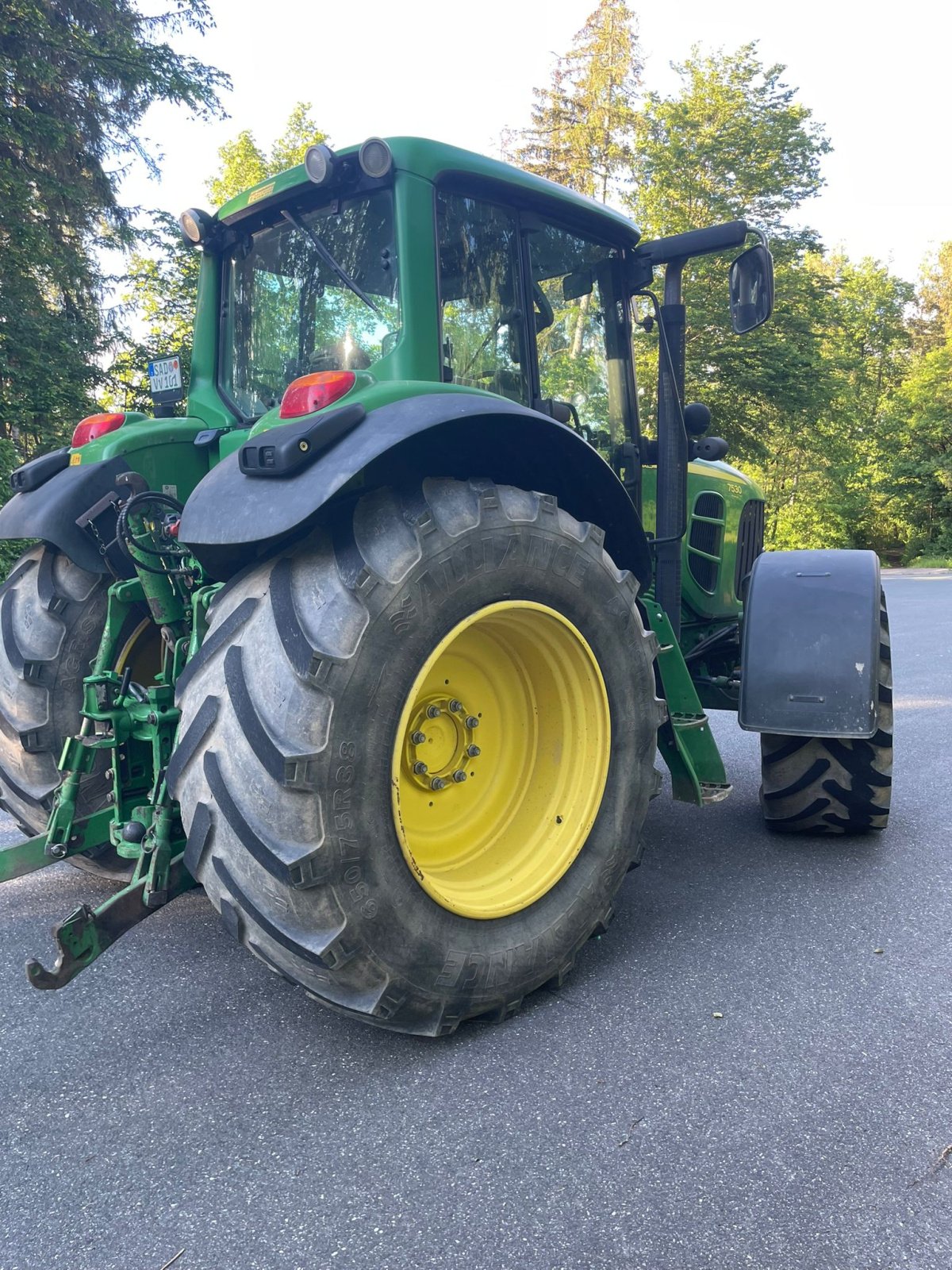 Traktor типа John Deere 7530 Premium, Gebrauchtmaschine в Amberg (Фотография 5)