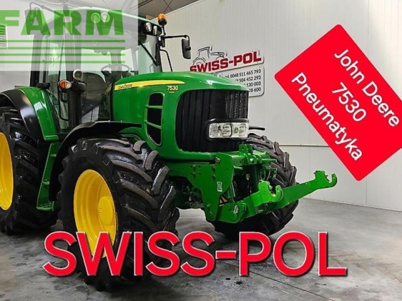 Traktor Türe ait John Deere 7530, Gebrauchtmaschine içinde MORDY (resim 1)