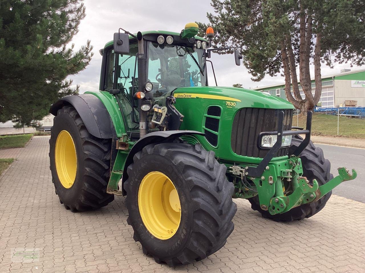 Traktor Türe ait John Deere 7530, Gebrauchtmaschine içinde Coppenbruegge (resim 8)