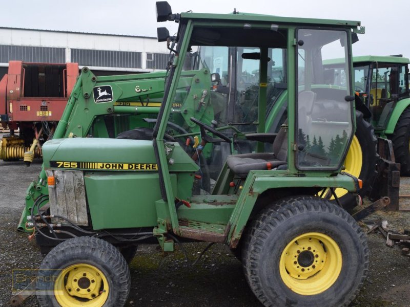 Traktor Türe ait John Deere 755, Gebrauchtmaschine içinde Oyten (resim 1)