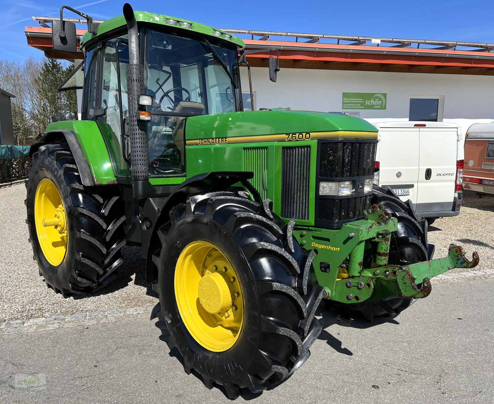 Traktor του τύπου John Deere 7600 aus zweiter Hand und im guten Zustand - PowerQuad 20/12, Gebrauchtmaschine σε Burgrieden (Φωτογραφία 12)