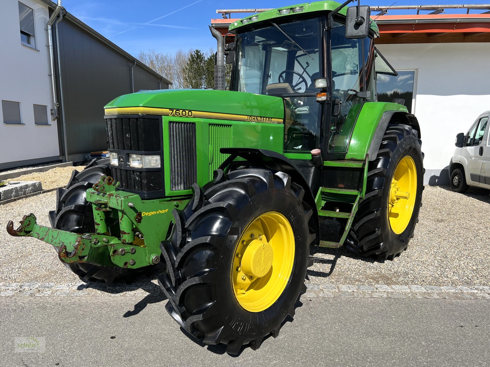 Traktor του τύπου John Deere 7600 aus zweiter Hand und im guten Zustand - PowerQuad 20/12, Gebrauchtmaschine σε Burgrieden (Φωτογραφία 14)