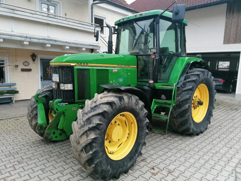 Traktor van het type John Deere 7600, Gebrauchtmaschine in Triftern (Foto 1)