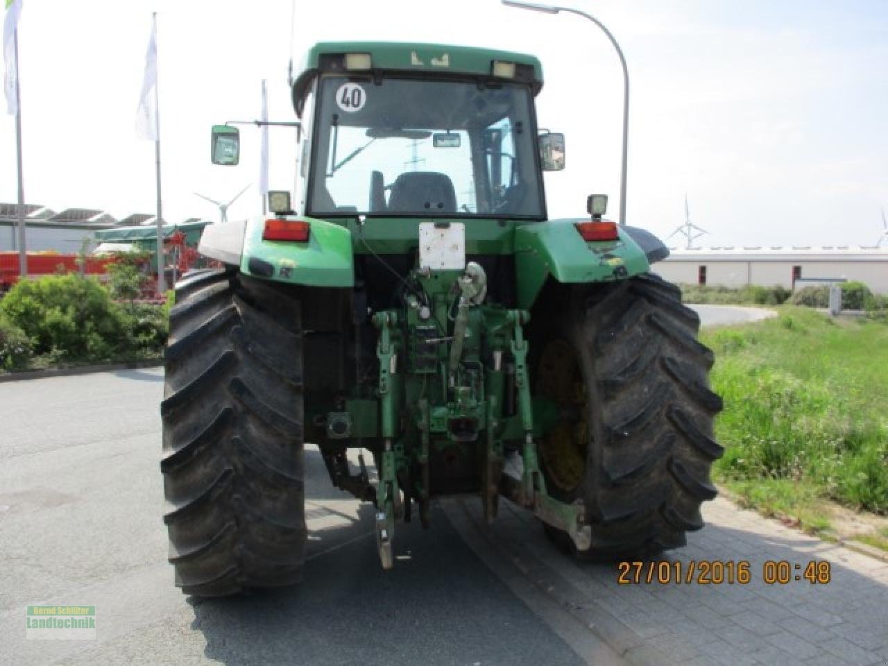 Traktor van het type John Deere 7710 TLS Motor Neu, Gebrauchtmaschine in Büren (Foto 9)