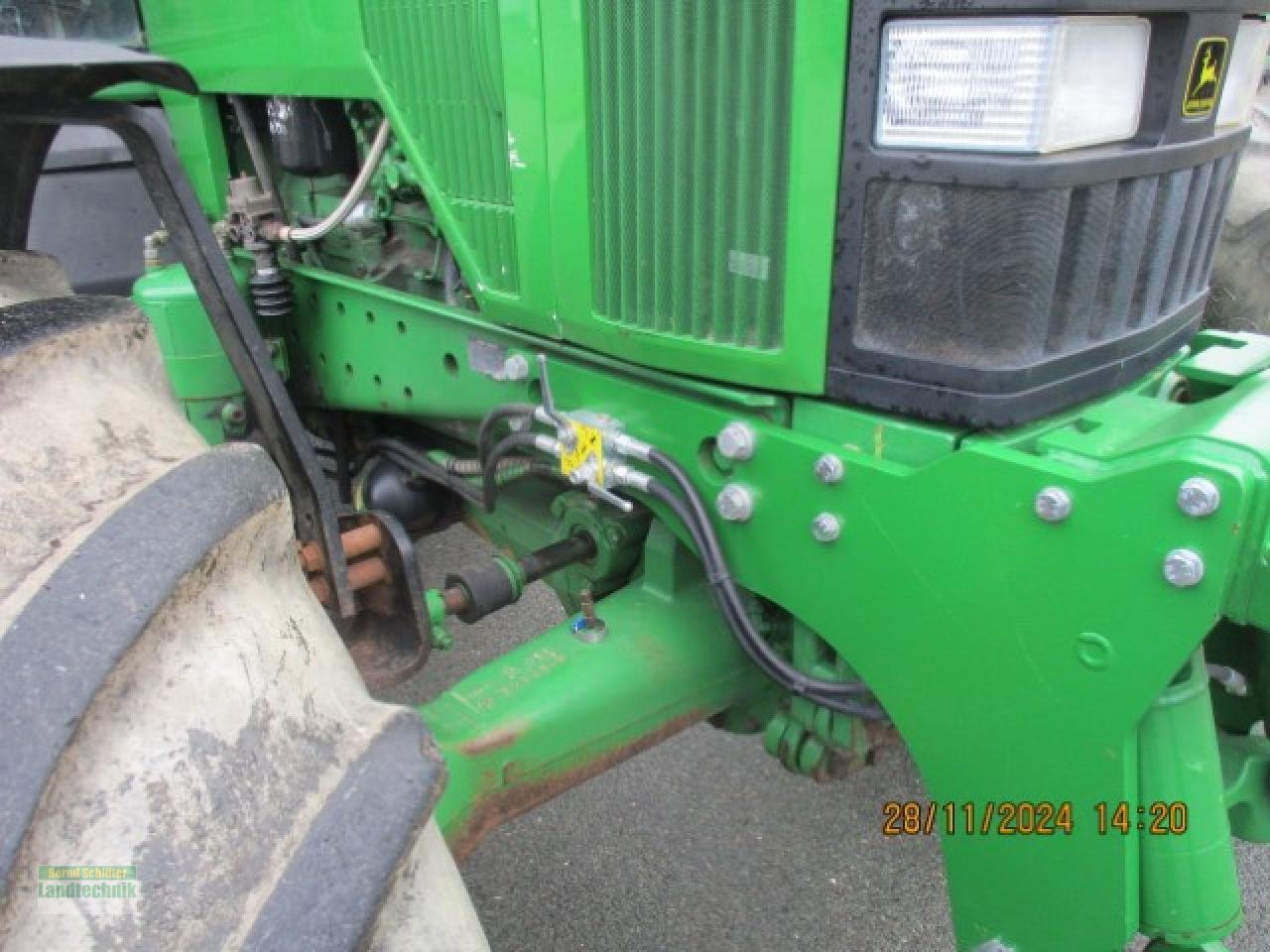 Traktor typu John Deere 7710 TLS Motor Neu, Gebrauchtmaschine v Büren (Obrázok 12)