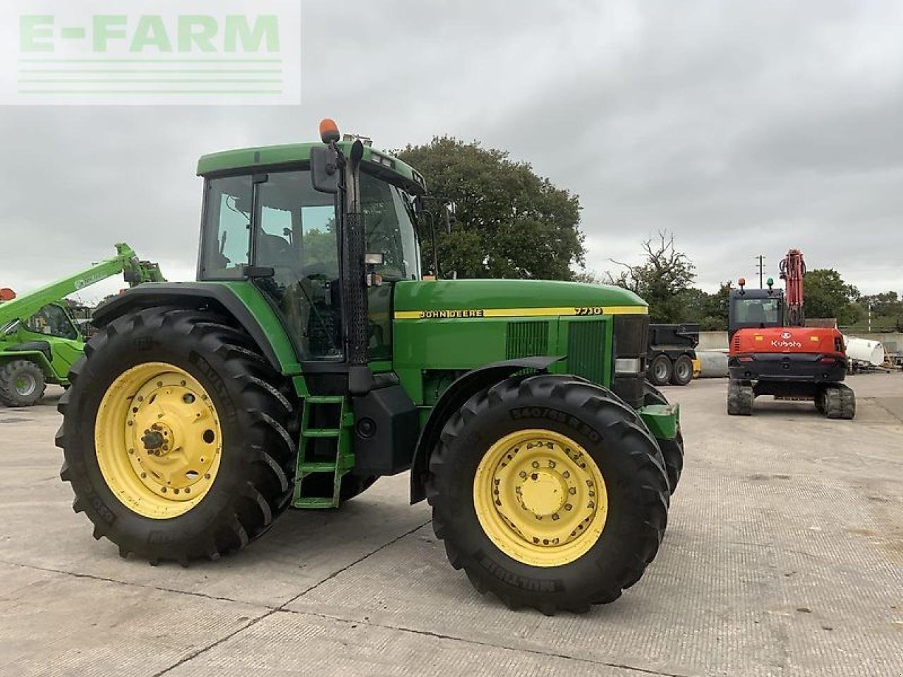 Traktor du type John Deere 7710 tractor (st20617), Gebrauchtmaschine en SHAFTESBURY (Photo 10)