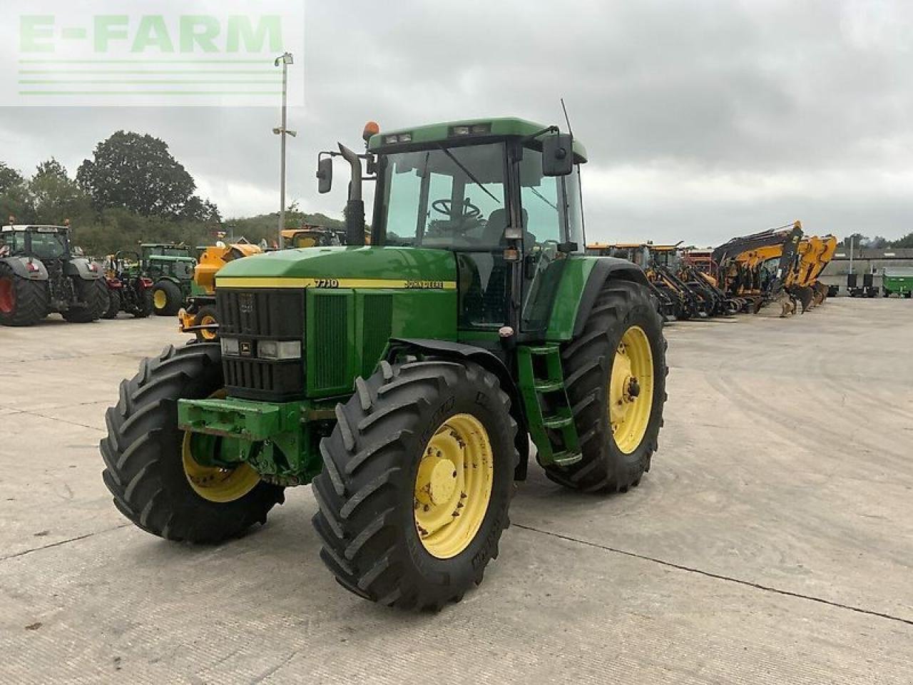 Traktor Türe ait John Deere 7710 tractor (st20617), Gebrauchtmaschine içinde SHAFTESBURY (resim 7)