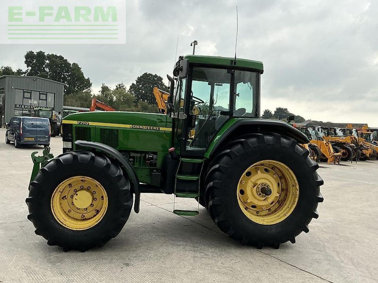 Traktor Türe ait John Deere 7710 tractor (st21061), Gebrauchtmaschine içinde SHAFTESBURY (resim 5)