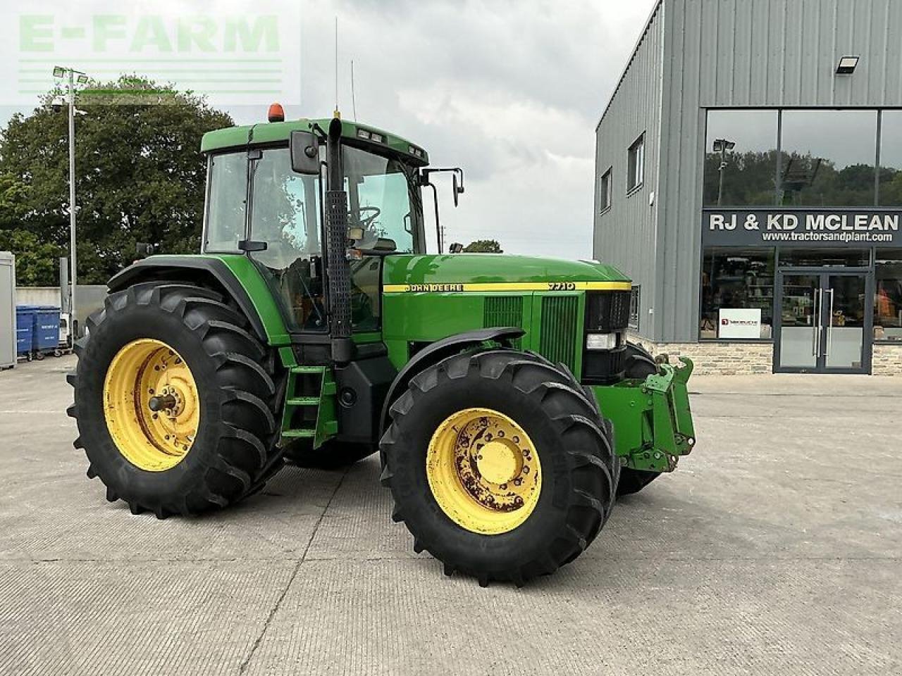 Traktor del tipo John Deere 7710 tractor (st21061), Gebrauchtmaschine en SHAFTESBURY (Imagen 10)