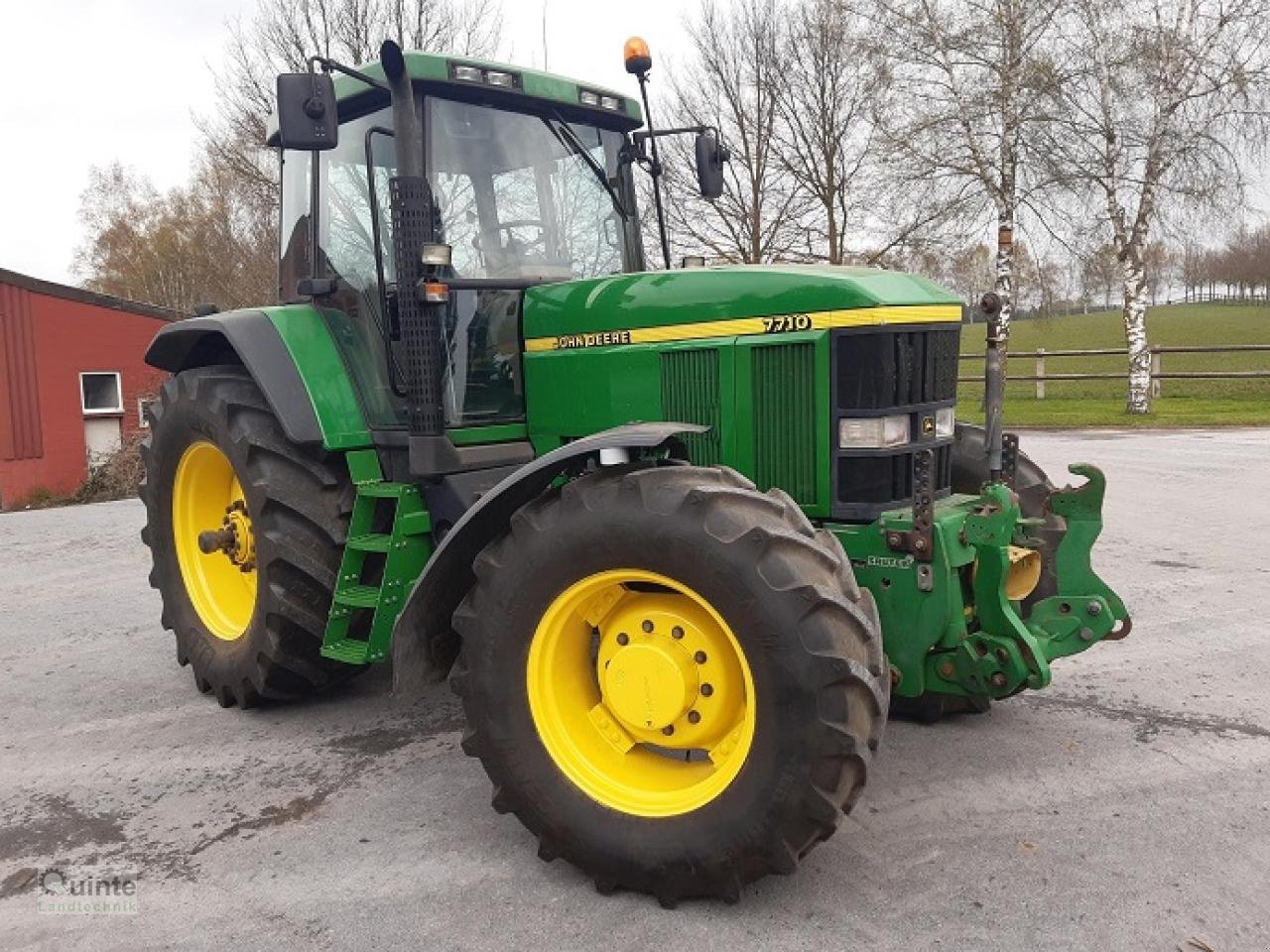 Traktor typu John Deere 7710, Gebrauchtmaschine w Lichtenau-Kleinenberg (Zdjęcie 4)