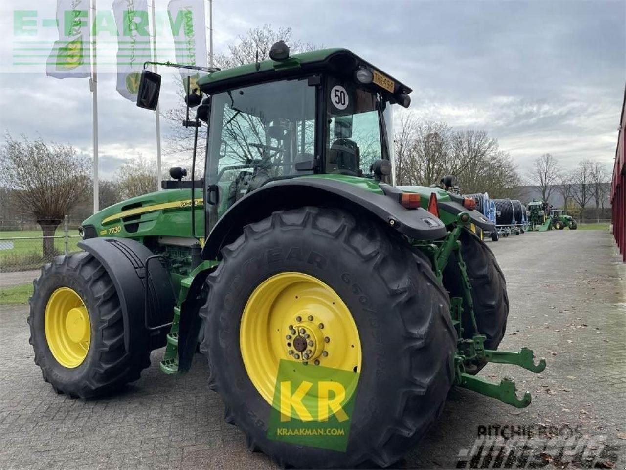 Traktor des Typs John Deere 7730 #64605, Gebrauchtmaschine in STEENBERGEN (Bild 5)