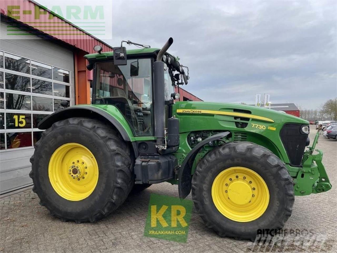 Traktor des Typs John Deere 7730 #64605, Gebrauchtmaschine in STEENBERGEN (Bild 10)