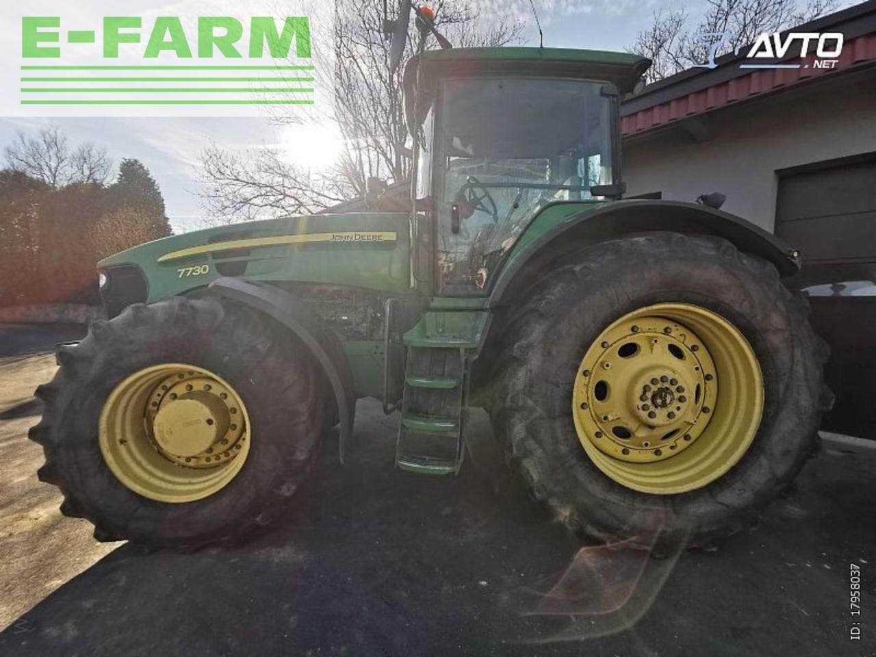 Traktor Türe ait John Deere 7730, Gebrauchtmaschine içinde SV. TROJIC (resim 5)