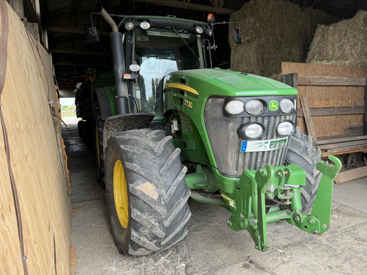 Traktor типа John Deere 7730, Gebrauchtmaschine в Könnern (Фотография 3)