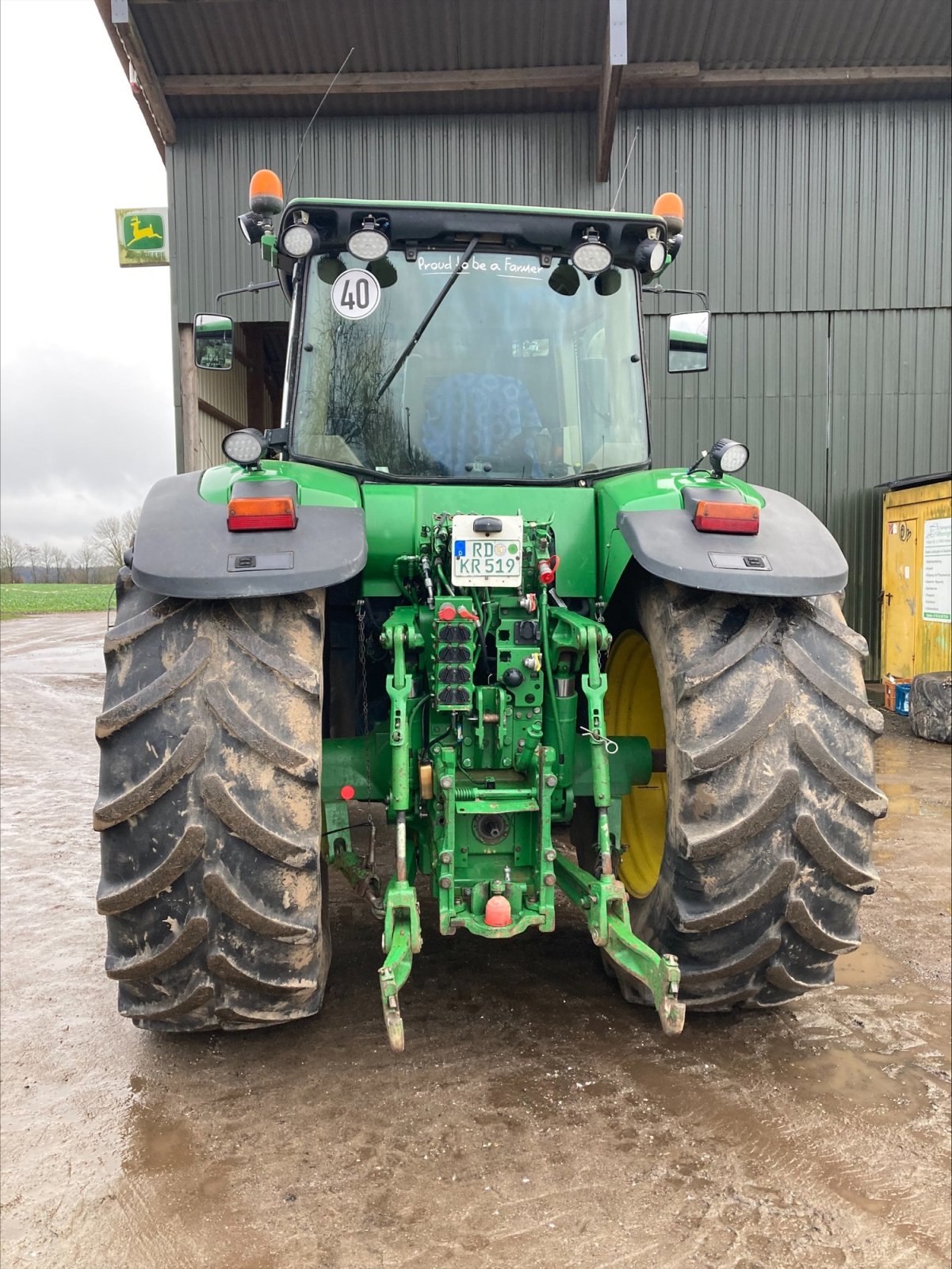 Traktor van het type John Deere 7730, Gebrauchtmaschine in Eckernförde (Foto 3)