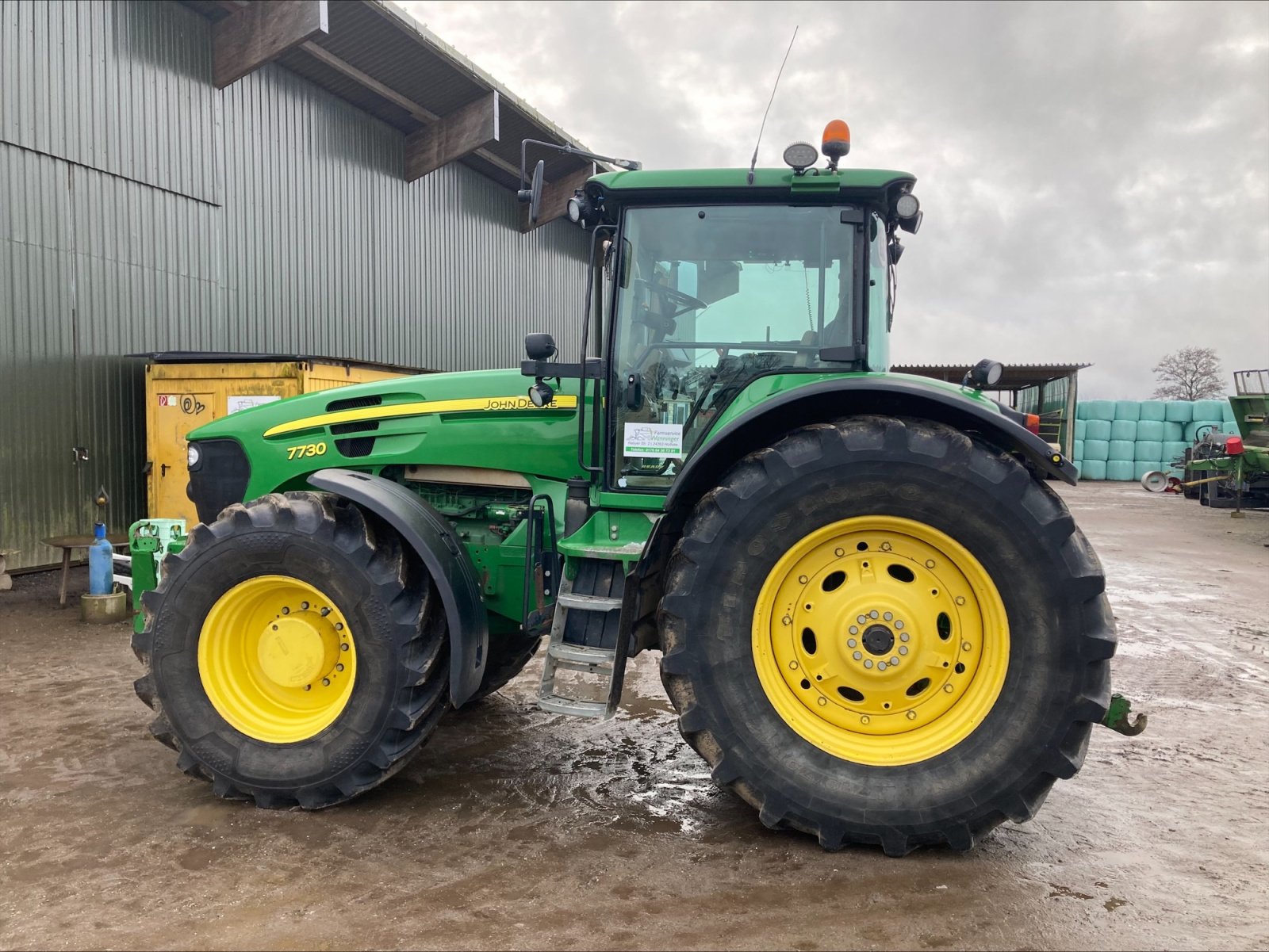 Traktor du type John Deere 7730, Gebrauchtmaschine en Eckernförde (Photo 4)