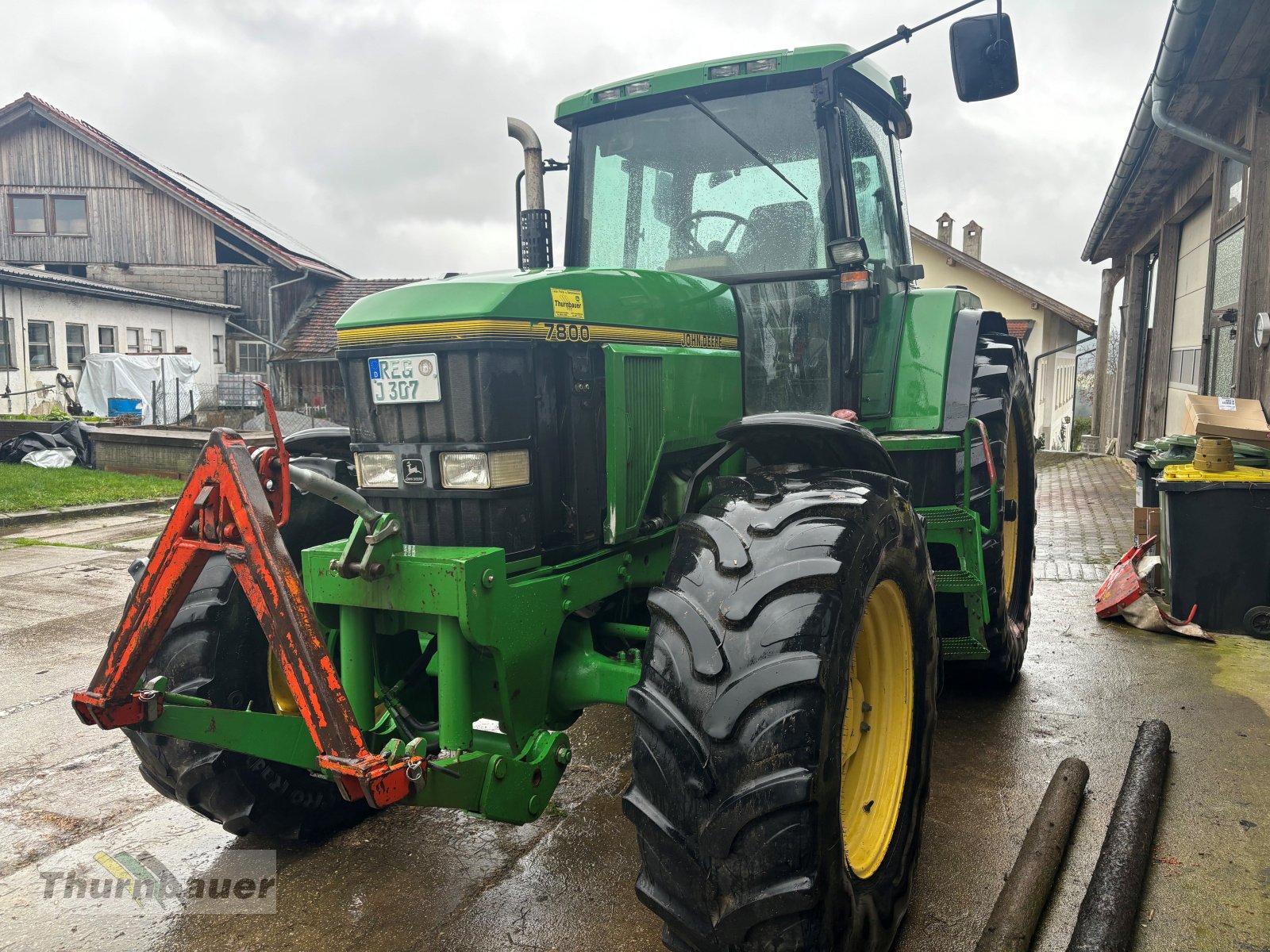 Traktor typu John Deere 7800, Gebrauchtmaschine v Bodenmais (Obrázek 2)