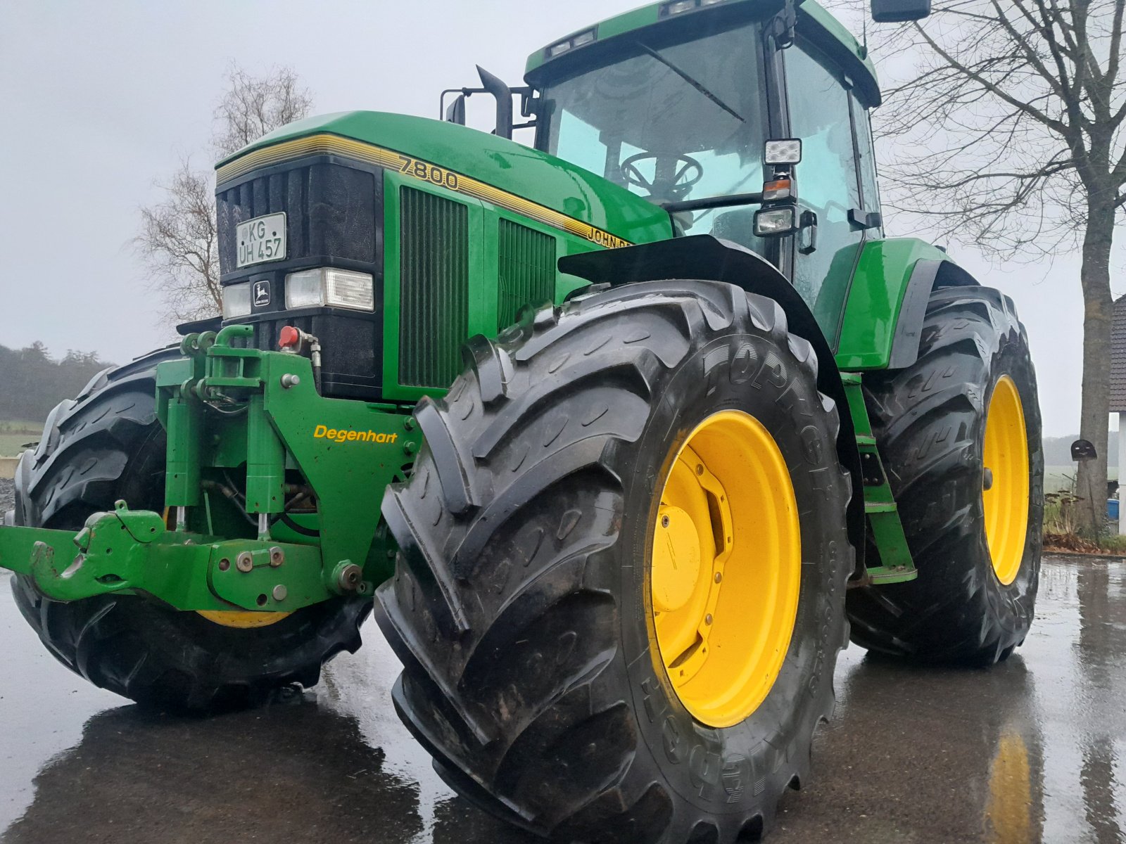 Traktor van het type John Deere 7800, Gebrauchtmaschine in Wartmannsroth (Foto 1)