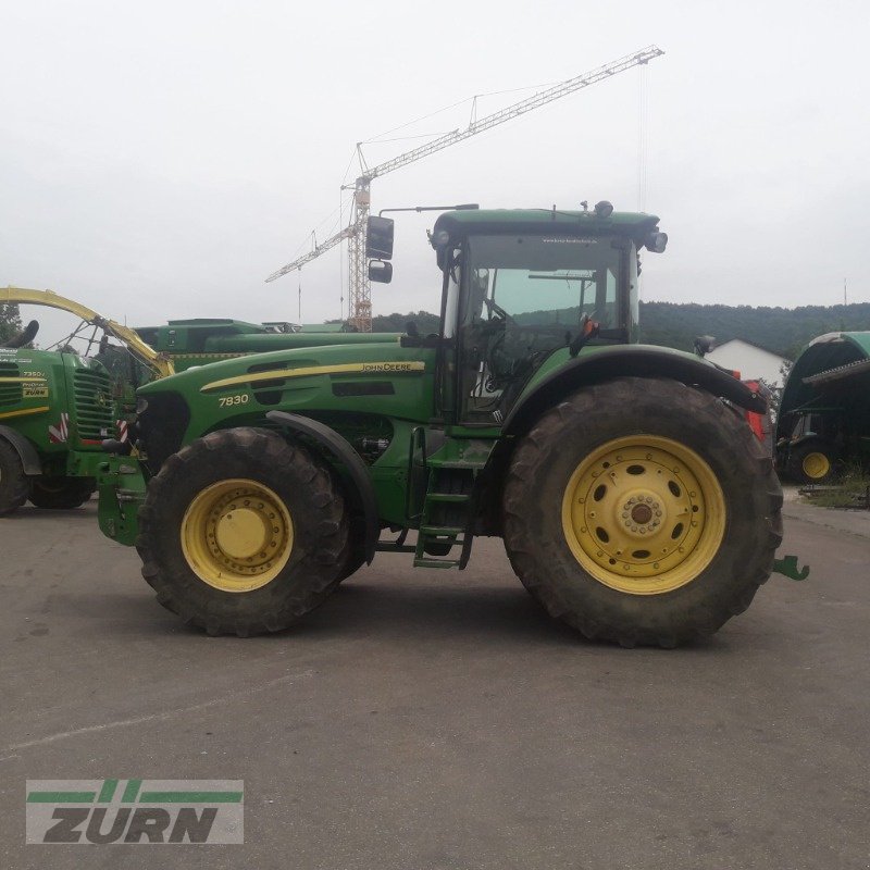 Traktor del tipo John Deere 7830, Gebrauchtmaschine en Aalen-Attenhofen (Imagen 1)