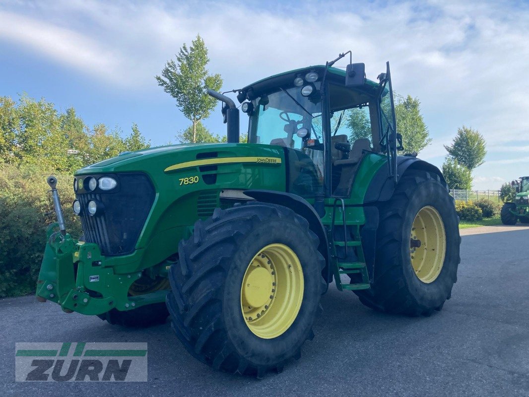 Traktor типа John Deere 7830, Gebrauchtmaschine в Holzgünz - Schwaighausen (Фотография 1)