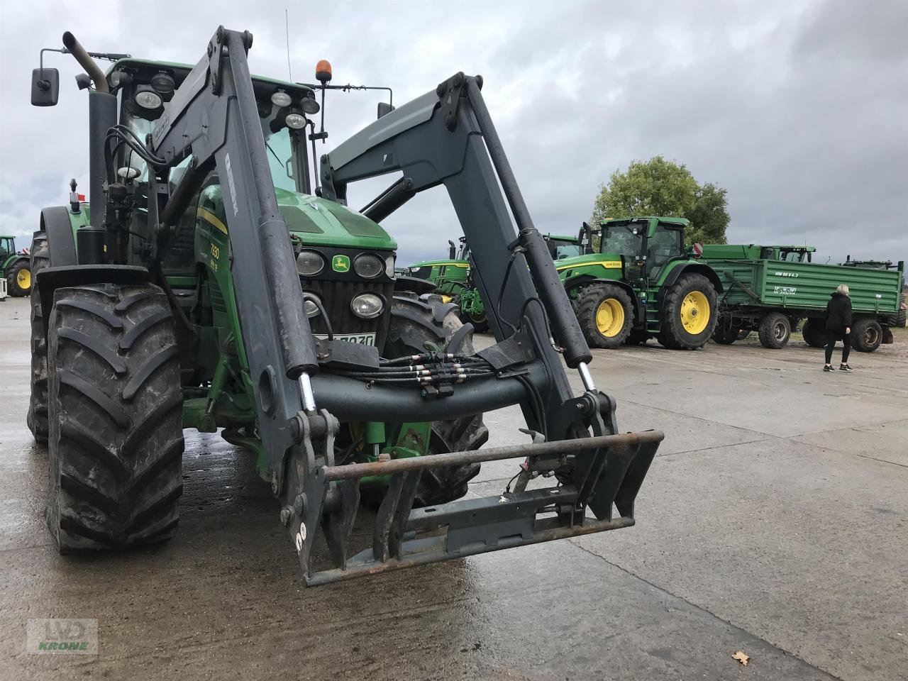 Traktor van het type John Deere 7930, Gebrauchtmaschine in Alt-Mölln (Foto 3)