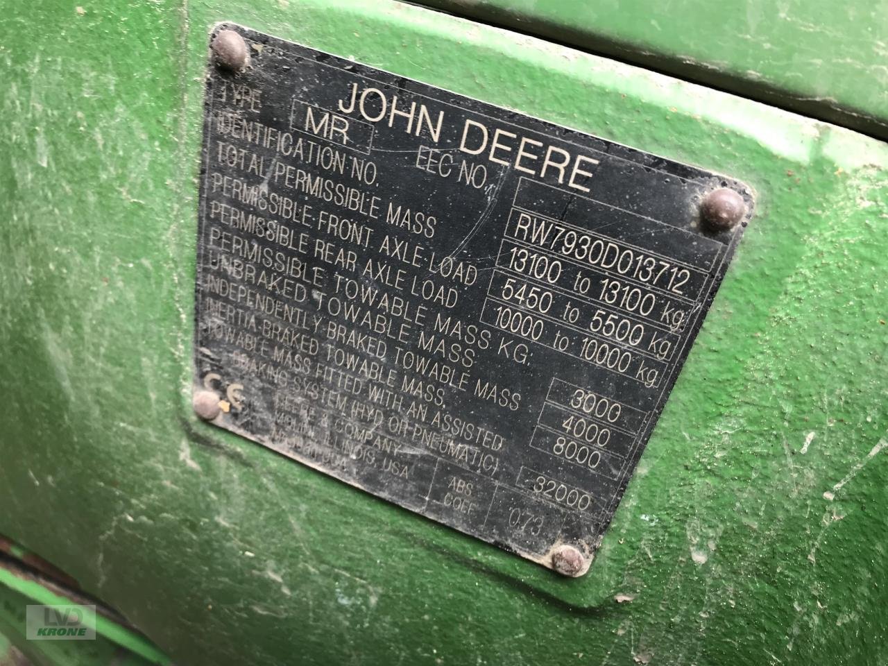 Traktor του τύπου John Deere 7930, Gebrauchtmaschine σε Alt-Mölln (Φωτογραφία 14)