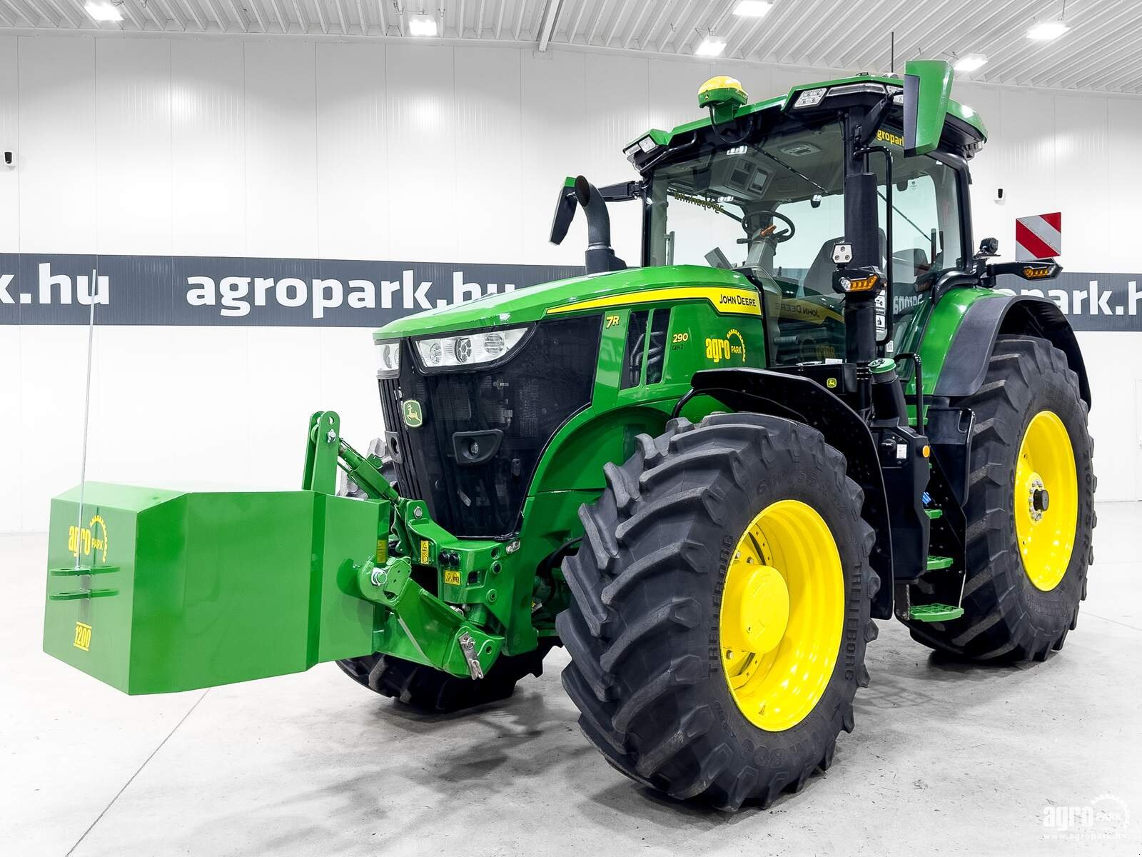 Traktor Türe ait John Deere 7R 290, Gebrauchtmaschine içinde Csengele (resim 1)