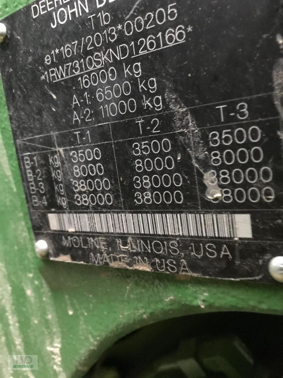 Traktor типа John Deere 7R 310, Gebrauchtmaschine в Alt-Mölln (Фотография 14)