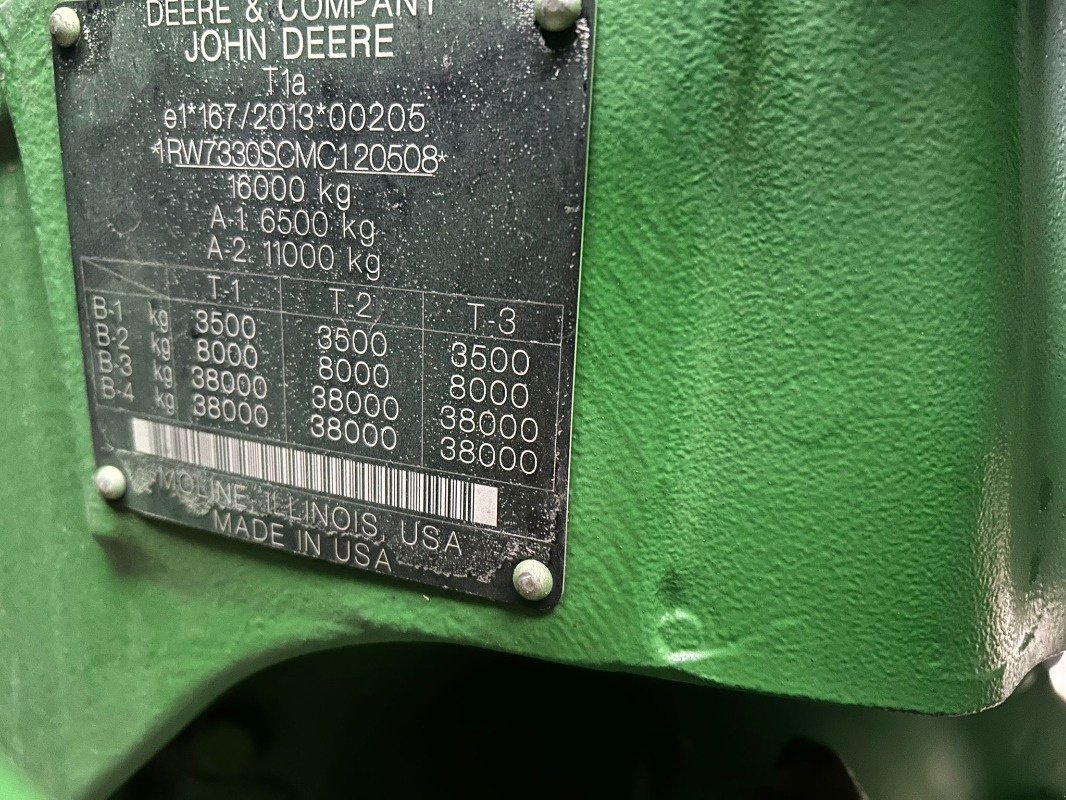 Traktor typu John Deere 7R 330 e23, Gebrauchtmaschine v Sittensen (Obrázek 13)