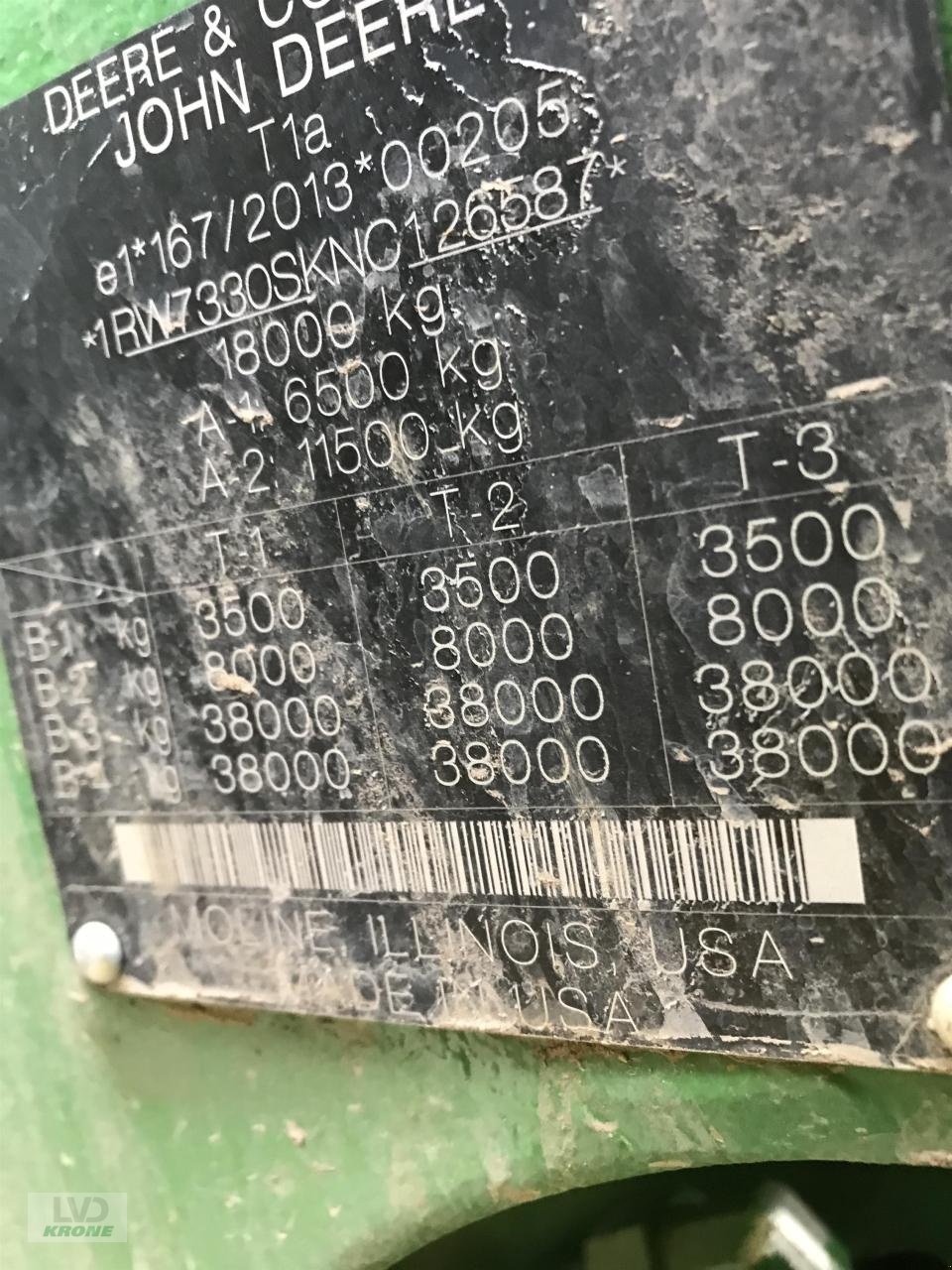 Traktor tip John Deere 7R 330, Gebrauchtmaschine in Alt-Mölln (Poză 14)