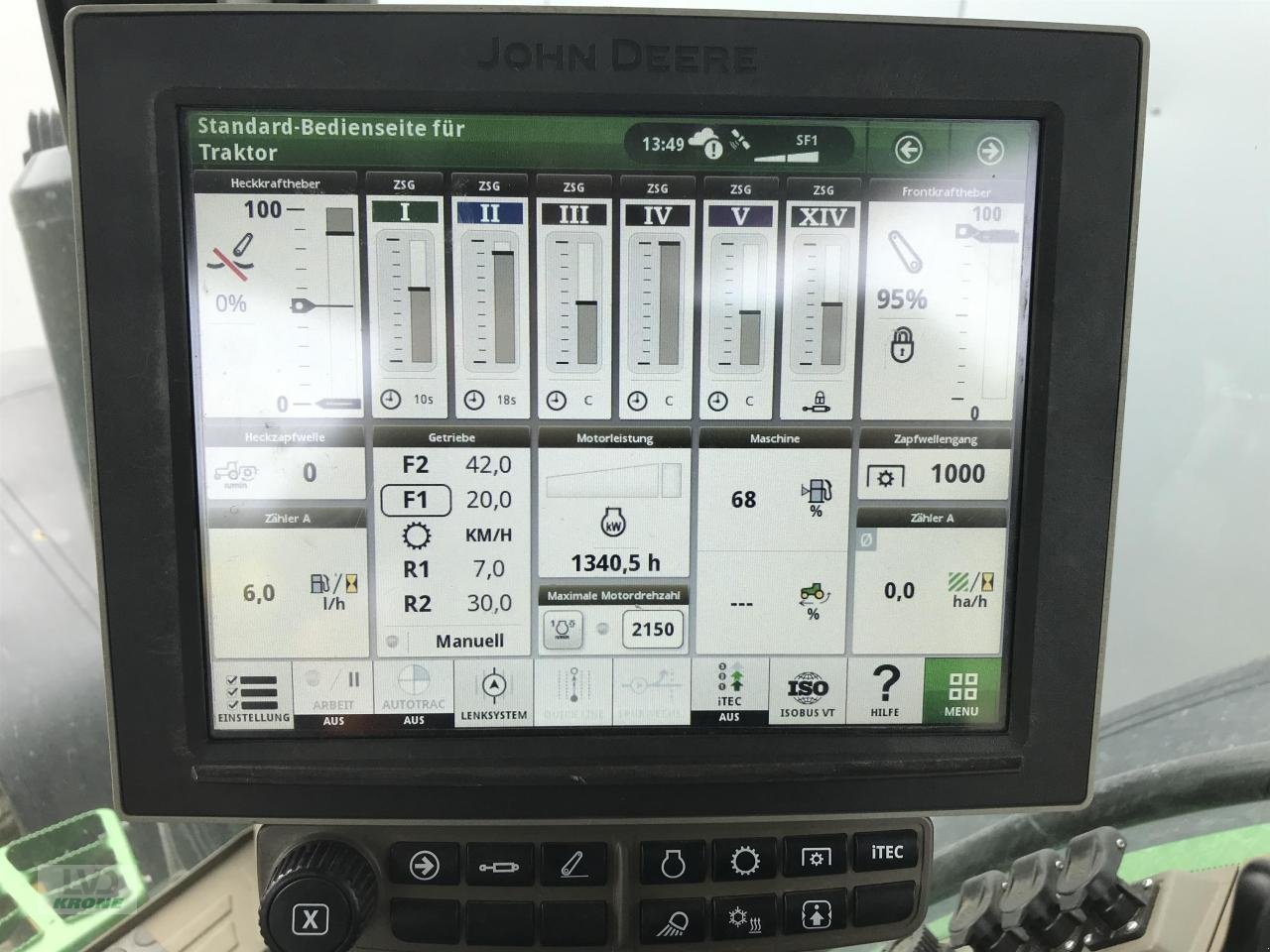 Traktor of the type John Deere 7R 330, Gebrauchtmaschine in Alt-Mölln (Picture 10)