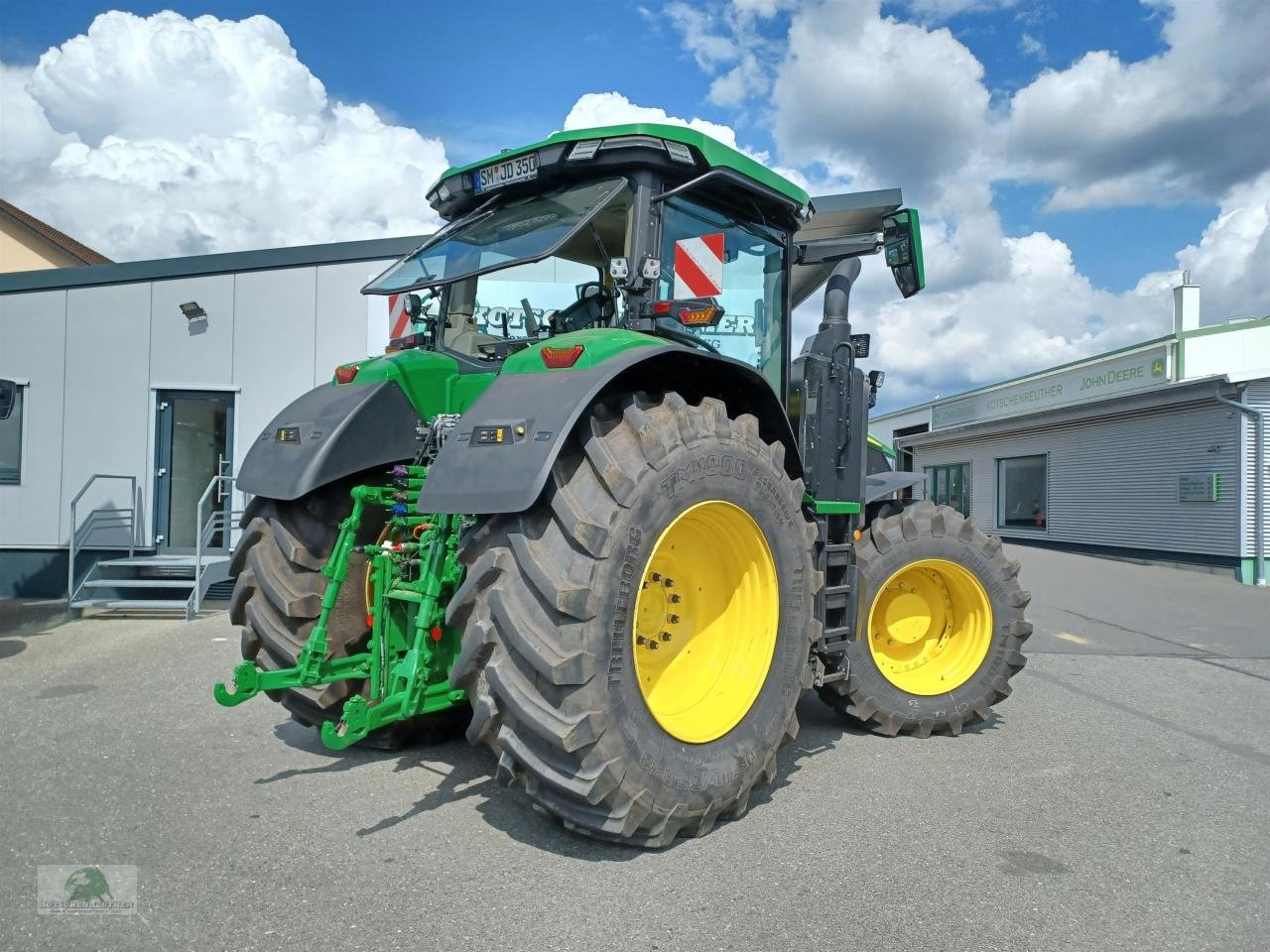 Traktor del tipo John Deere 7R 350 mit Rückfahreinrichtung, Neumaschine In Steinwiesen (Immagine 1)